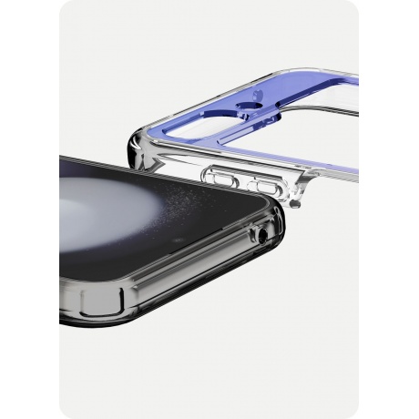 Чехол-накладка AVANA COSMIC Compatible with MagSafe для Samsung Galaxy Z Flip 5, фиолетовый - фото 6