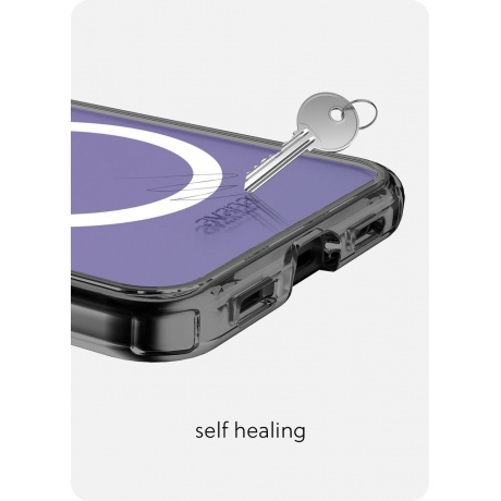 Чехол-накладка AVANA COSMIC Compatible with MagSafe для Samsung Galaxy Z Flip 5, фиолетовый - фото 8