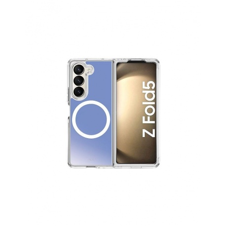 Чехол-накладка AVANA COSMIC Compatible with MagSafe для Samsung Galaxy Z Fold 5, фиолетовый - фото 1