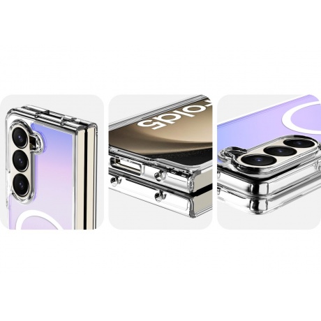 Чехол-накладка AVANA COSMIC Compatible with MagSafe для Samsung Galaxy Z Fold 5, фиолетовый - фото 14