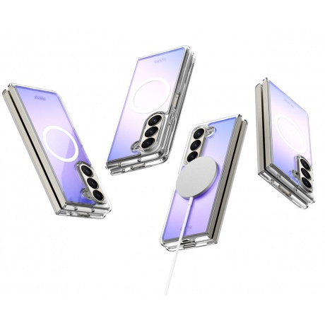 Чехол-накладка AVANA COSMIC Compatible with MagSafe для Samsung Galaxy Z Fold 5, фиолетовый - фото 15