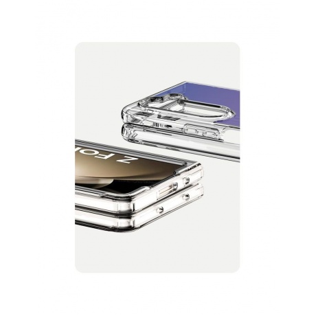 Чехол-накладка AVANA COSMIC Compatible with MagSafe для Samsung Galaxy Z Fold 5, фиолетовый - фото 7