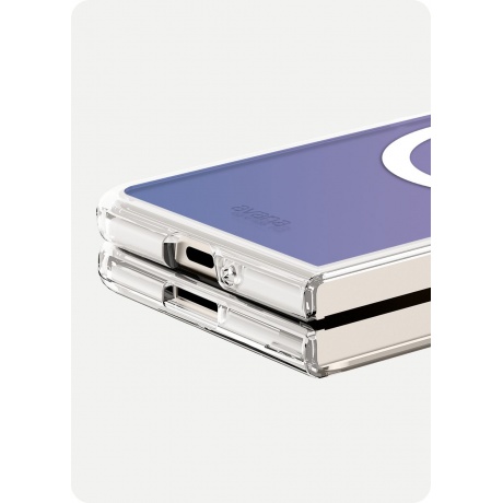 Чехол-накладка AVANA COSMIC Compatible with MagSafe для Samsung Galaxy Z Fold 5, фиолетовый - фото 8