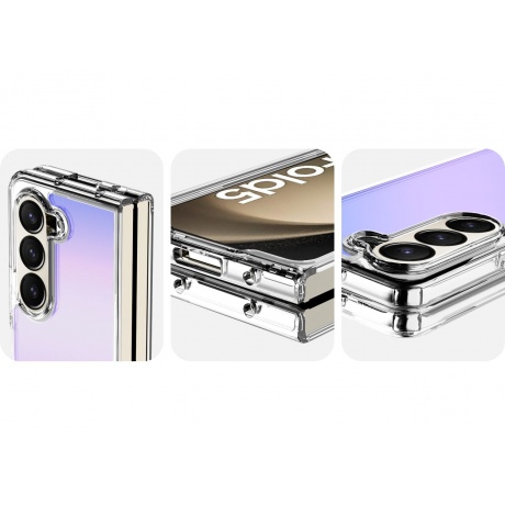 Чехол-накладка AVANA COSMIC для Samsung Galaxy Z Fold 5, фиолетовый - фото 15
