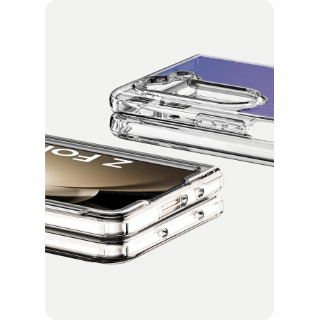 Чехол-накладка AVANA COSMIC для Samsung Galaxy Z Fold 5, фиолетовый - фото 8
