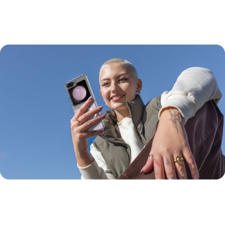 Чехол-накладка AVANA ICE Compatible with MagSafe для Samsung Galaxy Z Flip 5, прозрачный - фото 12