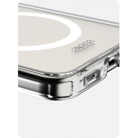 Чехол-накладка AVANA ICE Compatible with MagSafe для Samsung Galaxy Z Flip 5, прозрачный - фото 7