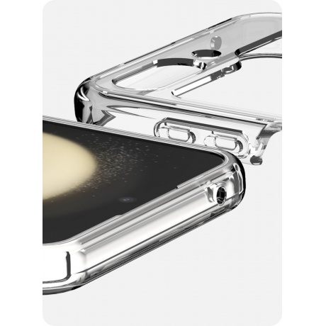 Чехол-накладка AVANA ICE Compatible with MagSafe для Samsung Galaxy Z Flip 5, прозрачный - фото 8