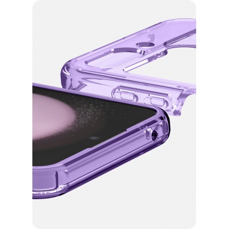 Чехол-накладка AVANA ICE Compatible with MagSafe для Samsung Galaxy Z Flip 5, сиреневый - фото 7