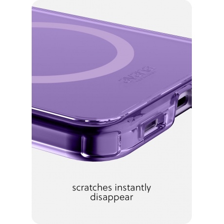 Чехол-накладка AVANA ICE Compatible with MagSafe для Samsung Galaxy Z Flip 5, сиреневый - фото 10