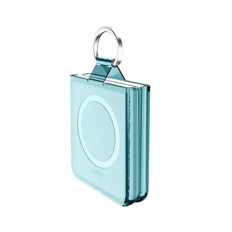 Чехол-накладка AVANA ICE RING Compatible with MagSafe для Samsung Galaxy Z Flip 5, голубой - фото 3