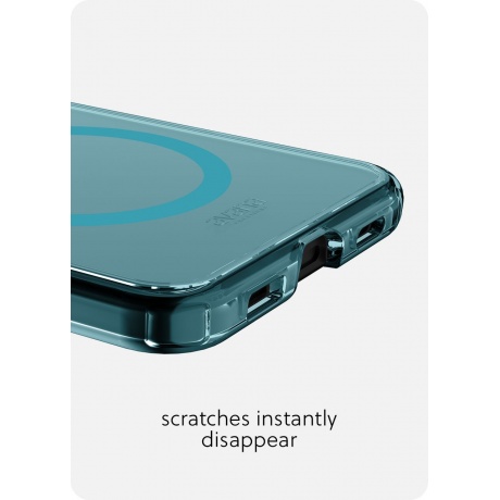 Чехол-накладка AVANA ICE RING Compatible with MagSafe для Samsung Galaxy Z Flip 5, голубой - фото 10