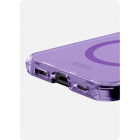 Чехол-накладка AVANA ICE RING Compatible with MagSafe для Samsung Galaxy Z Flip 5, сиреневый - фото 8