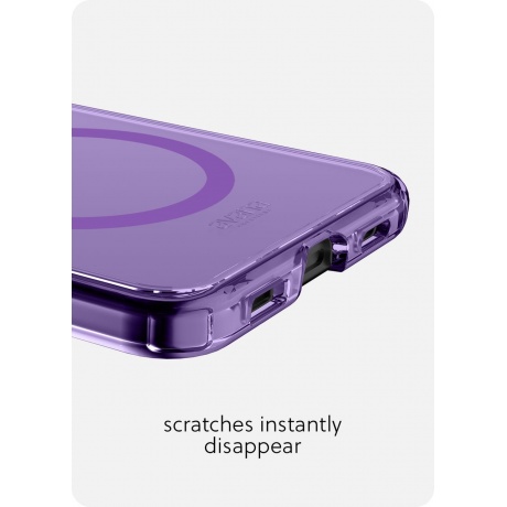 Чехол-накладка AVANA ICE RING Compatible with MagSafe для Samsung Galaxy Z Flip 5, сиреневый - фото 10