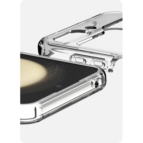 Чехол-накладка AVANA ICE для Samsung Galaxy Z Flip 5, прозрачный - фото 3