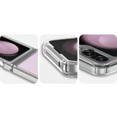 Чехол-накладка AVANA ICE для Samsung Galaxy Z Flip 5, прозрачный - фото 10