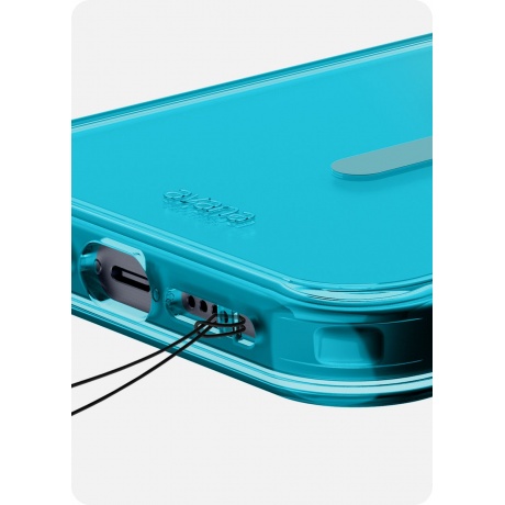 Чехол-накладка AVANA SUNRISE Compatible with MagSafe для iPhone 15 Pro (6.1&quot;), голубой - фото 4