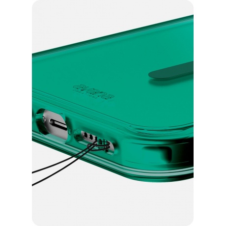 Чехол-накладка AVANA SUNRISE Compatible with MagSafe для iPhone 15 Pro (6.1&quot;), зеленый - фото 4