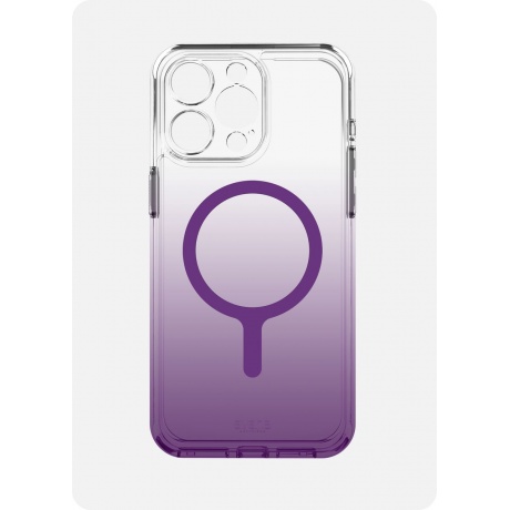 Чехол-накладка AVANA SUNRISE Compatible with MagSafe для iPhone 15 Pro (6.1&quot;), сиреневый - фото 1