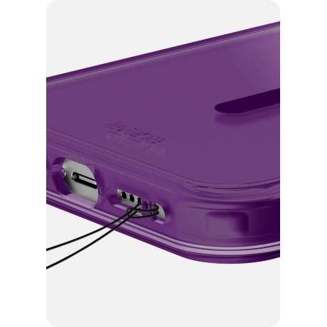 Чехол-накладка AVANA SUNRISE Compatible with MagSafe для iPhone 15 Pro (6.1&quot;), сиреневый - фото 4
