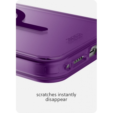 Чехол-накладка AVANA SUNRISE Compatible with MagSafe для iPhone 15 Pro (6.1&quot;), сиреневый - фото 6