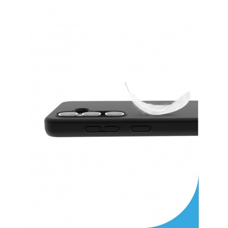 Чехол-накладка AVANA VELVET w/MagSafe для Samsung Galaxy S24, черный - фото 5