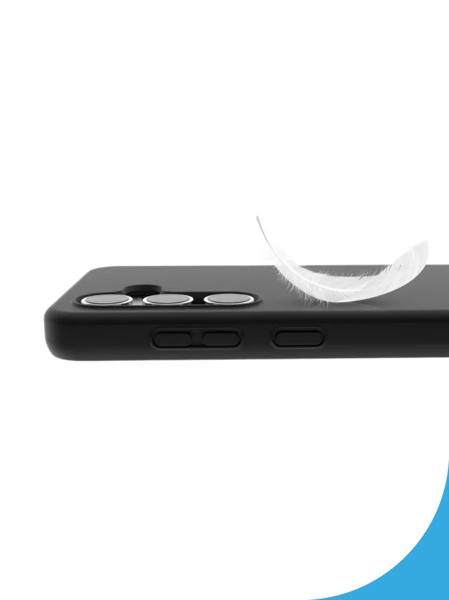 Чехол-накладка AVANA VELVET для Samsung Galaxy S24+, черный - фото 3