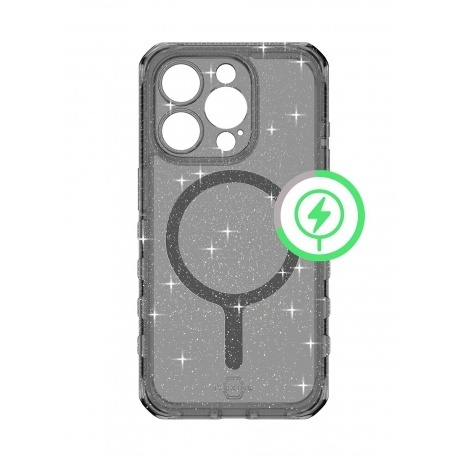 

Чехол-накладка ITSKINS ARMOR R // SOLID для iPhone 15 Pro Max (6.7"), черный