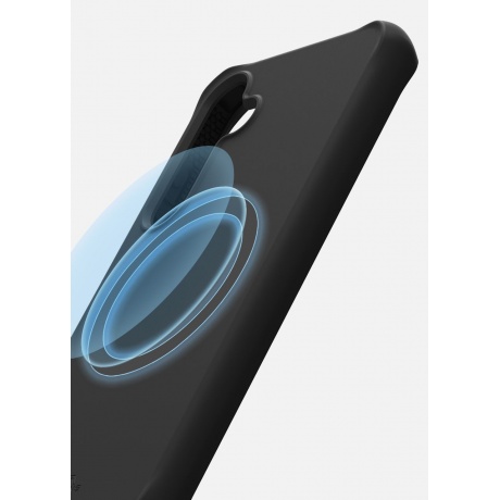 Чехол-накладка ITSKINS HYBRID BOLD w/MagSafe для Samsung Galaxy S24+, черный - фото 2