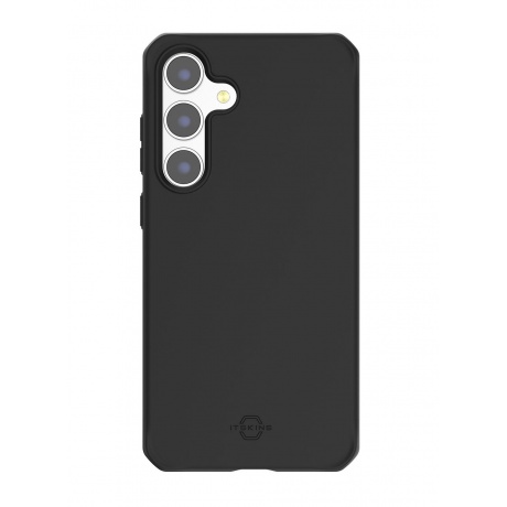 Чехол-накладка ITSKINS HYBRID BOLD w/MagSafe для Samsung Galaxy S24+, черный - фото 5