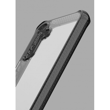 Чехол-накладка ITSKINS HYBRID CLEAR для Samsung Galaxy S23FE, черный/прозрачный - фото 2