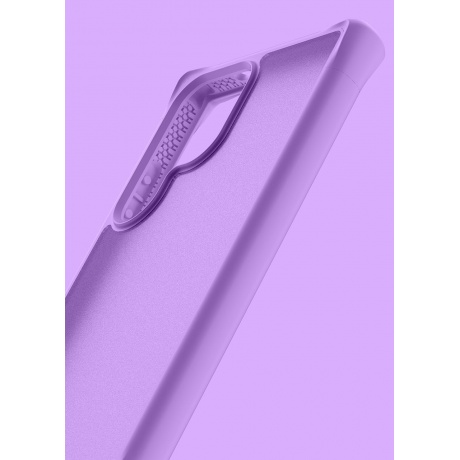 Чехол-накладка ITSKINS HYBRID FROST для Samsung Galaxy S24 Ultra, фиолетовый - фото 2