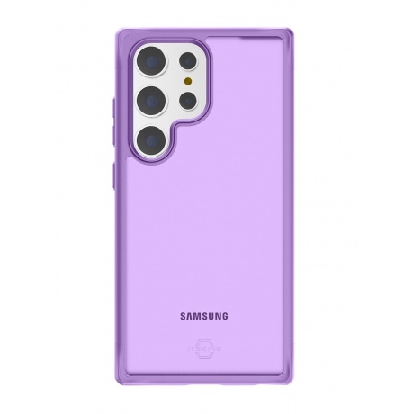Чехол-накладка ITSKINS HYBRID FROST для Samsung Galaxy S24 Ultra, фиолетовый - фото 6