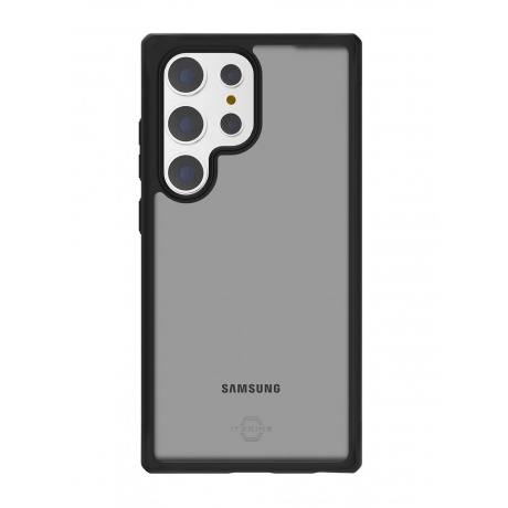 Чехол-накладка ITSKINS HYBRID FROST для Samsung Galaxy S24 Ultra, черный - фото 6