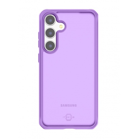 Чехол-накладка ITSKINS HYBRID FROST для Samsung Galaxy S24+, фиолетовый - фото 3