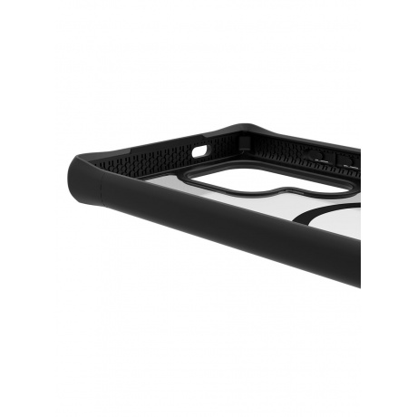 Чехол-накладка ITSKINS HYBRID SOLID w/MagSafe для Samsung Galaxy S24 Ultra , черн./прозрачный - фото 2