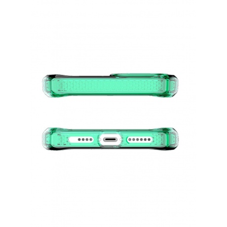 Чехол-накладка ITSKINS SPECTRUM CLEAR для Apple iPhone 12 mini (5.4&quot;) мятный - фото 6