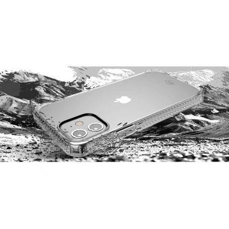 Чехол-накладка ITSKINS SPECTRUM CLEAR для Apple iPhone 12 mini (5.4&quot;) мятный - фото 9