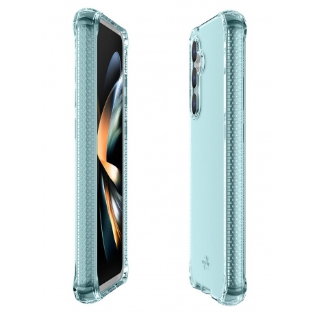 Чехол-накладка ITSKINS SPECTRUM CLEAR для Samsung Galaxy S23FE, голубой - фото 5