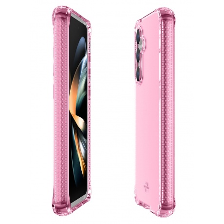 Чехол-накладка ITSKINS SPECTRUM CLEAR для Samsung Galaxy S23FE, розовый - фото 5