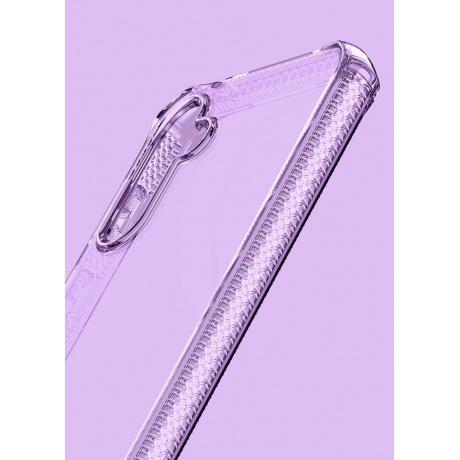 Чехол-накладка ITSKINS SPECTRUM CLEAR для Samsung Galaxy S23FE, сиреневый - фото 2