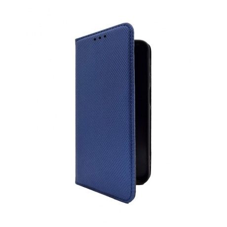 Чехол BoraSCO Fold Case для Xiaomi Redmi Note 13 4G синий - фото 2
