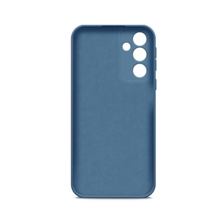 Чехол BoraSCO Microfiber Case для Samsung Galaxy A35 синий - фото 3