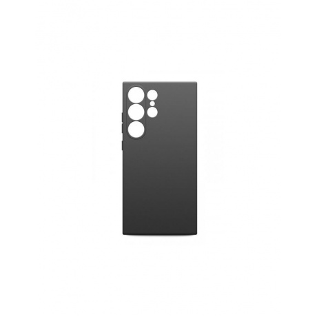 Чехол BoraSCO Microfiber Case для Samsung Galaxy S24 Ultra черный - фото 2