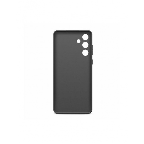 Чехол BoraSCO Microfiber Case для Samsung Galaxy S24+ черный - фото 3