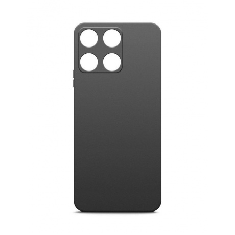 Чехол BoraSCO Silicone Case матовый для Honor X6a черный - фото 2