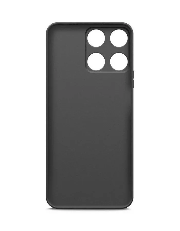 Чехол BoraSCO Silicone Case матовый для Honor X6a черный - фото 3
