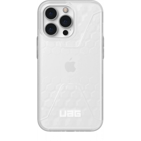 Чехол UAG Civilian для iPhone 13 Pro Frosted Ice (11315D110243) - фото 3
