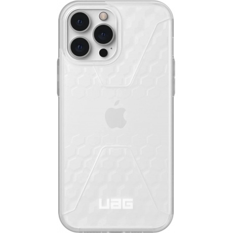 Чехол UAG Civilian для iPhone 13 Pro Max Frosted Ice (11316D110243) - фото 2