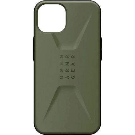 Чехол UAG Civilian для iPhone 13/14 Olive (114040117272) - фото 1